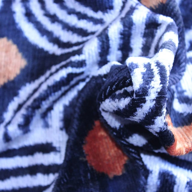 Contemporary Turkish Black Velvet Pillow For Sale In Washington DC - Image 6 of 7
