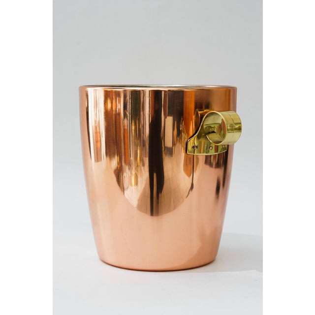 Copper Wine Cooler with Brass Handles, Schwitzerland, 1920s For Sale - Image 15 of 15