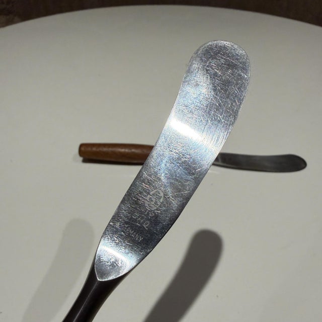 1950s Butter Knives Mid-Century Fjord Jens Quistgaard Dansk Design For Sale - Image 5 of 7