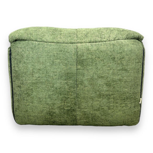 Textile Vintage Green Plumy One-Seater Sofa Chair by Annie Hiéronimus for Ligne Roset For Sale - Image 7 of 17