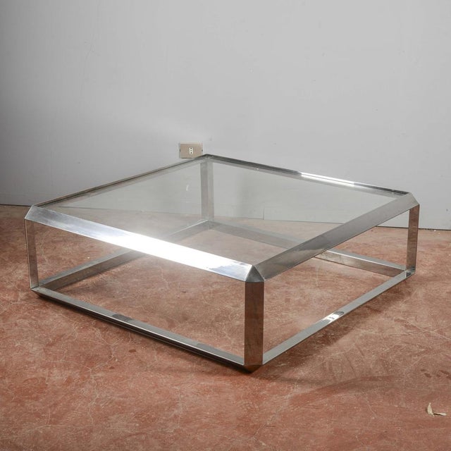 Coffee Table by Alberto Rosselli for Saporiti For Sale - Image 12 of 15