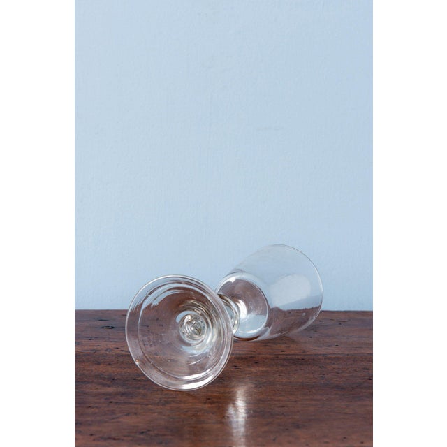 French Bourguignon Wine Glass, 1700s For Sale - Image 6 of 8