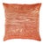 Contemporary Kevin O'Brien Woodgrain Faux Bois Mango Cut Velvet 18" Pillow For Sale - Image 3 of 3