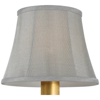 Visual Comfort Signature 6" Mist Silk Bell Empire Shade For Sale
