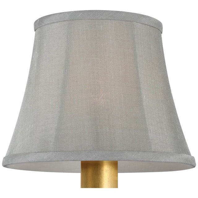 Visual Comfort Signature 6" Mist Silk Bell Empire Shade For Sale