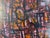 Abstract Oil on Wood Painting by Karl James Lubbering For Sale In Austin - Image 6 of 11