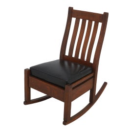 Example of Stickley Brothers Rocking Chairs