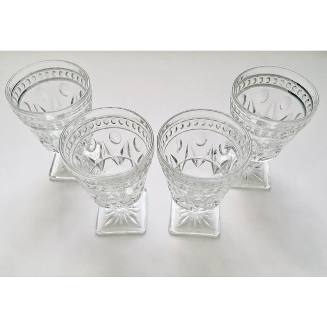 1970s 1970s Park Lane Indiana Glass Water Goblets - Set of 4 For Sale - Image 5 of 10