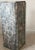 Vintage Marble Pillar Custom Accent/Side/Plant Table Gray, Salmon, Cream Marble. For Sale - Image 11 of 12