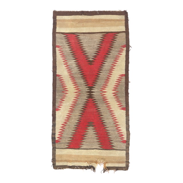 Antique Eye Dazzler Southwestern Rug, 02'04 X 04'08 For Sale