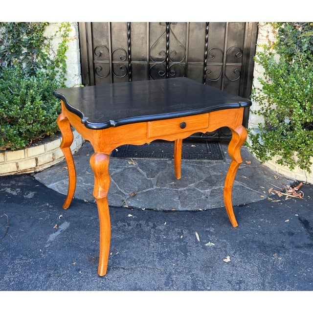 1 of 2 Biedermeier Style Charles Pollock for William Switzer Side Table For Sale In Los Angeles - Image 6 of 6