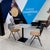Contemporary Wood & Wire Chairs by Bend Goods, Pair For Sale - Image 3 of 10