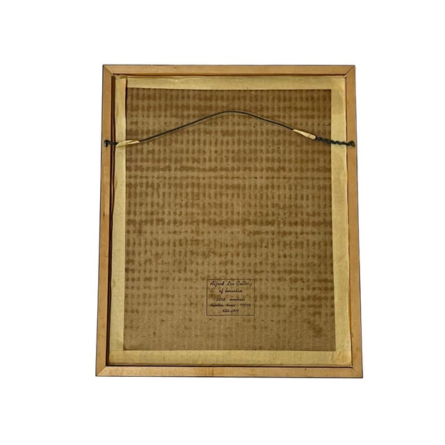 Mid-Century Modern 1960’s Portrait of a Young Male Artist Oil on Board For Sale - Image 3 of 12