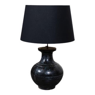 Antique Ceramic Table Lamp For Sale
