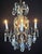 Antique French Bronze & Crystal Chandelier For Sale - Image 4 of 8