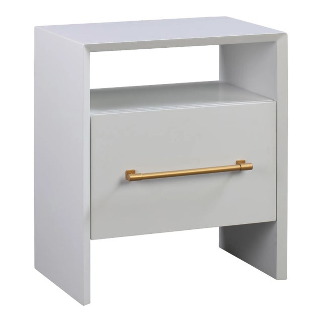 Libre White Nightstand For Sale