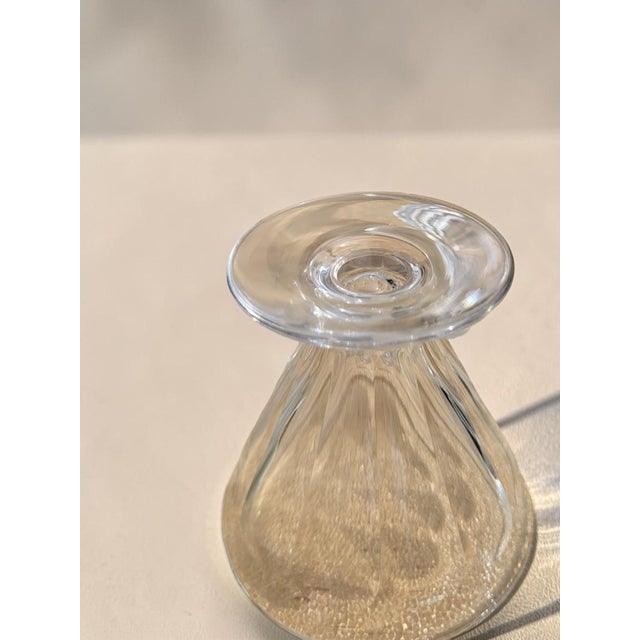 Baccarat - 12 crystal wine glasses, rex pattern, circa 1920/30, art deco h. 7.2 cm, d. 7.7 cm please note: 2 glasses are...