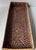 1990s Woven Brown Rattan Rectangular Storage Catchall Tray For Sale - Image 5 of 6