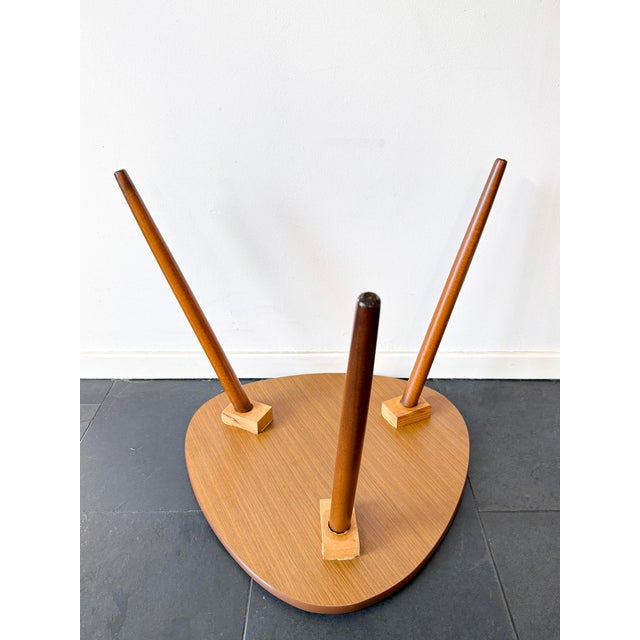 LargeMid-Century Modern Triangular Formica Coffee Table, 1960s For Sale - Image 10 of 13