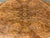 Vintage Estate Burl Walnut Wood Large Oval Low Coffee Table For Sale - Image 12 of 15