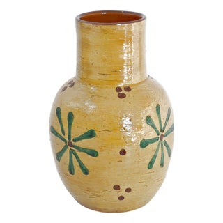 Vintage Italian Vase in Ceramic by Aldo Londo for Bitossi, 1950s For Sale