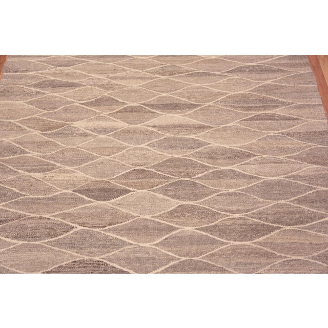 Early 21st Century Nazmiyal Collection Modern Kilim Runner Rug For Sale - Image 5 of 9