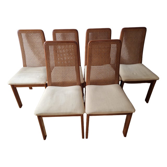 Vintage Vienna Straw Chairs, 1970s, Set of 6 For Sale