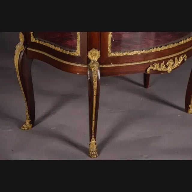 19th Century Napoleon III Vitrine For Sale - Image 9 of 11