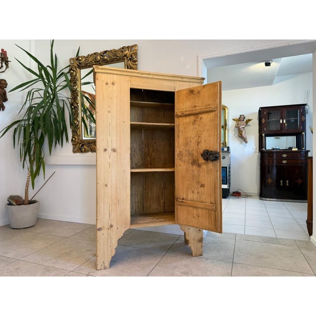 Farmhouse Cabinet in Spruce For Sale - Image 5 of 18