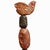 Smooth, rounded forms in a close range of warm browns and tans stack upward with the geological ease of a formation that...