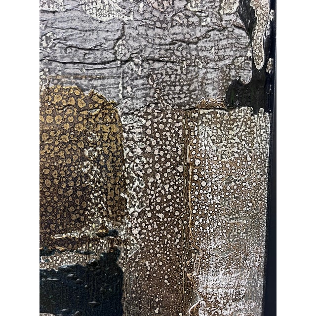 Wood Counterweight - Original Abstract Painting by J. Kent Martin For Sale - Image 7 of 8