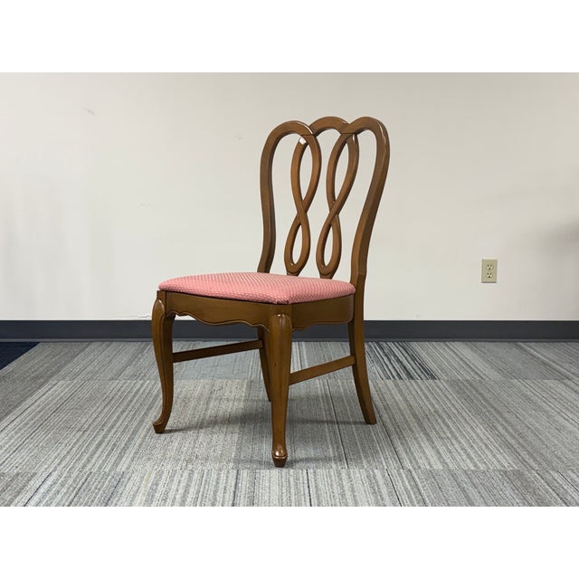 French Art Nouveau Inspired Dining Chair ~ Set of 6 For Sale - Image 4 of 8
