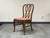 French Art Nouveau Inspired Dining Chair ~ Set of 6 For Sale - Image 4 of 8
