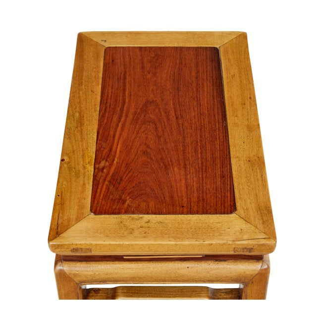 Late 19th Century Chinese Hardwood Occasional Tables, 1890, Set of 2 For Sale - Image 4 of 9