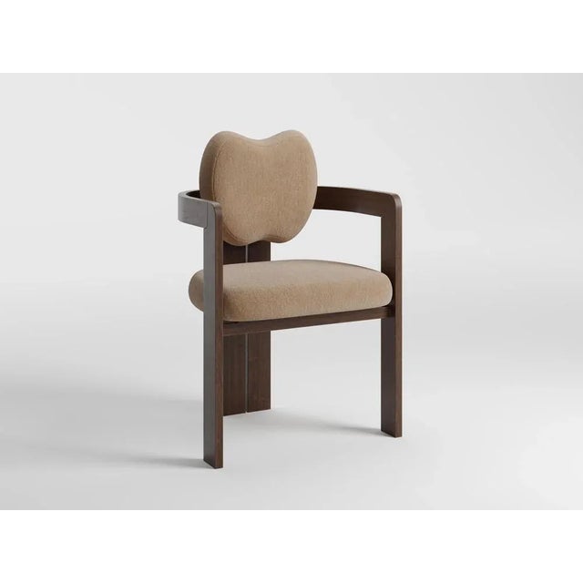 Yeti Chair in Walnut by KY Architecture For Sale - Image 4 of 8