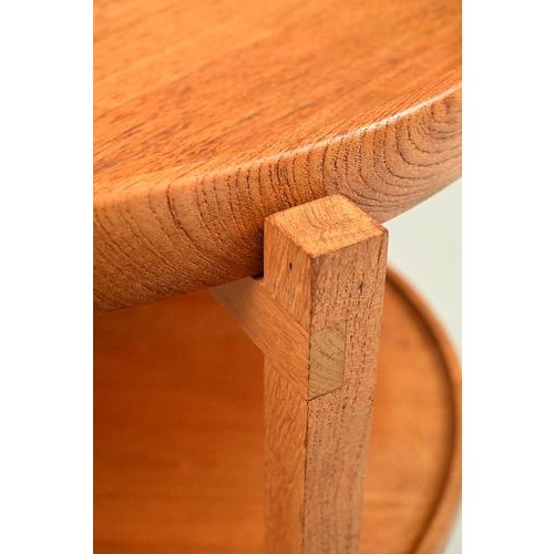 Vintage Oak Serving Trolley For Sale - Image 6 of 10