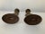 Vintage Hen Holon Shabbat Candlestick Holders- a Pair For Sale - Image 4 of 6