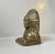 Gold Antique Indian Bronze Chief Bookend, USA. 1920s For Sale - Image 8 of 8