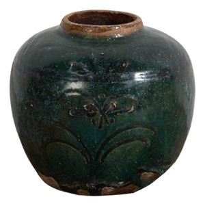 Vase with Plant Motifs