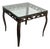 Vintage Burnished Metal Side Table For Sale