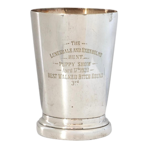 English Hunting Dog Puppy Show Trophy, 1920