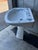 White Porcelaine De Paris France Hand-Painted Pedestal Sherle Wagner Sink For Sale - Image 8 of 18