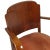 Set of Italian Walnut & Velvet Bridge Chairs by Gaetano Borsani, 1930s For Sale - Image 9 of 11