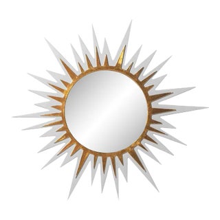 Fleur Home Carnival Zulu Circle Mirror in Graytint, 36x36 For Sale