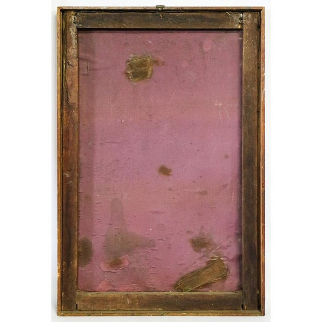 Zilia, Madonna with Hands on Her Chest, 1890s-1910s, Oil on Canvas For Sale - Image 6 of 8