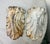 1920s Pair Large Antique Industrial Cast Iron Architectural Salvage Wall Corbels White For Sale - Image 5 of 12