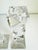 Postmodern Zigzag Crystal Candlesticks, a Pair For Sale In Sacramento - Image 6 of 11