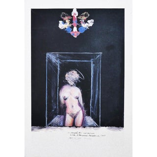 Sergio Barletta, Nude, 1974, Drawing on Paper For Sale