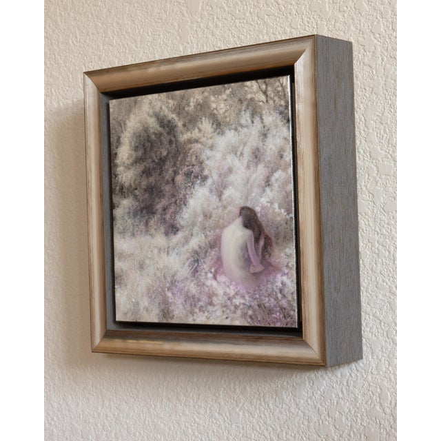 Early 21st Century Nature|Figure 1 2024 by Matthew Alfonso Durante | Acrylic on clay-coated panel Figure in a natural setting. For Sale - Image 5 of 5