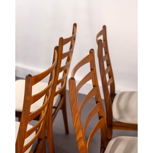 Wood Set of Vintage Danish Dining Chairs by Niels Koefoed, 1960s For Sale - Image 7 of 13